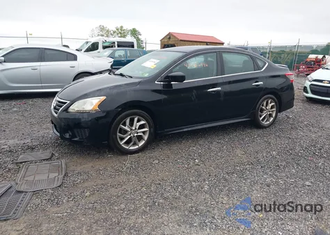 2013 Nissan Sentra Sr z USA, uszkodzony, nr VIN 3N1AB7AP2DL619228
